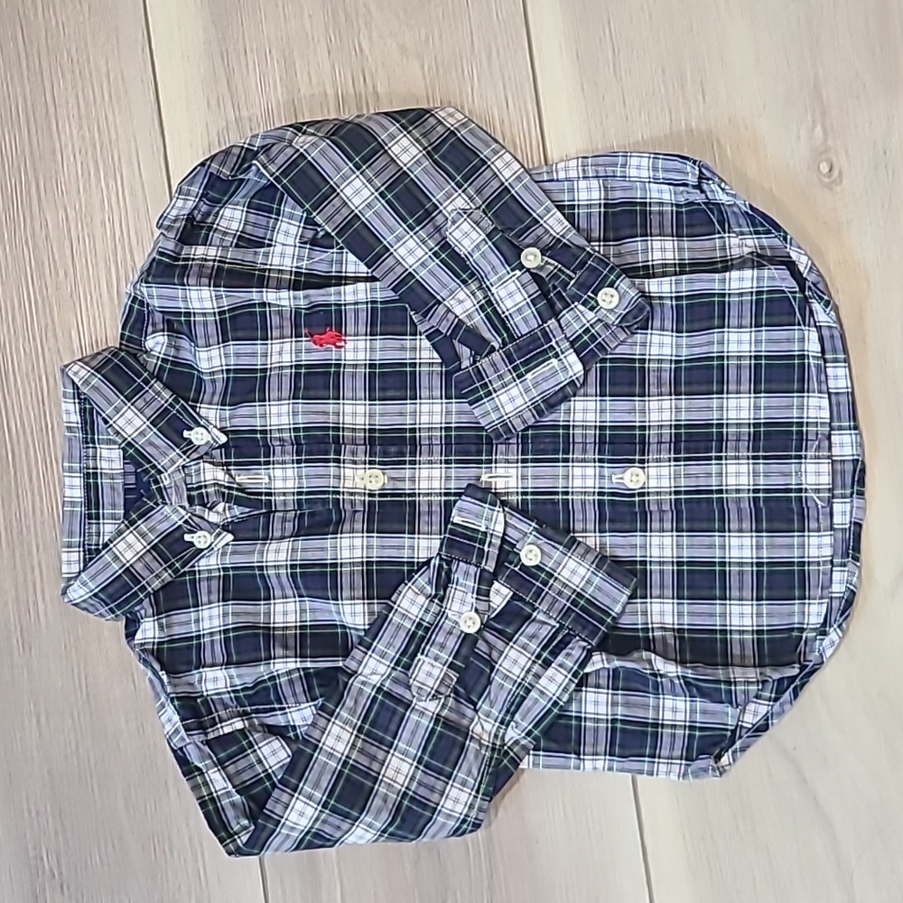 Polo Ralph Lauren Boys Plaid Shirt